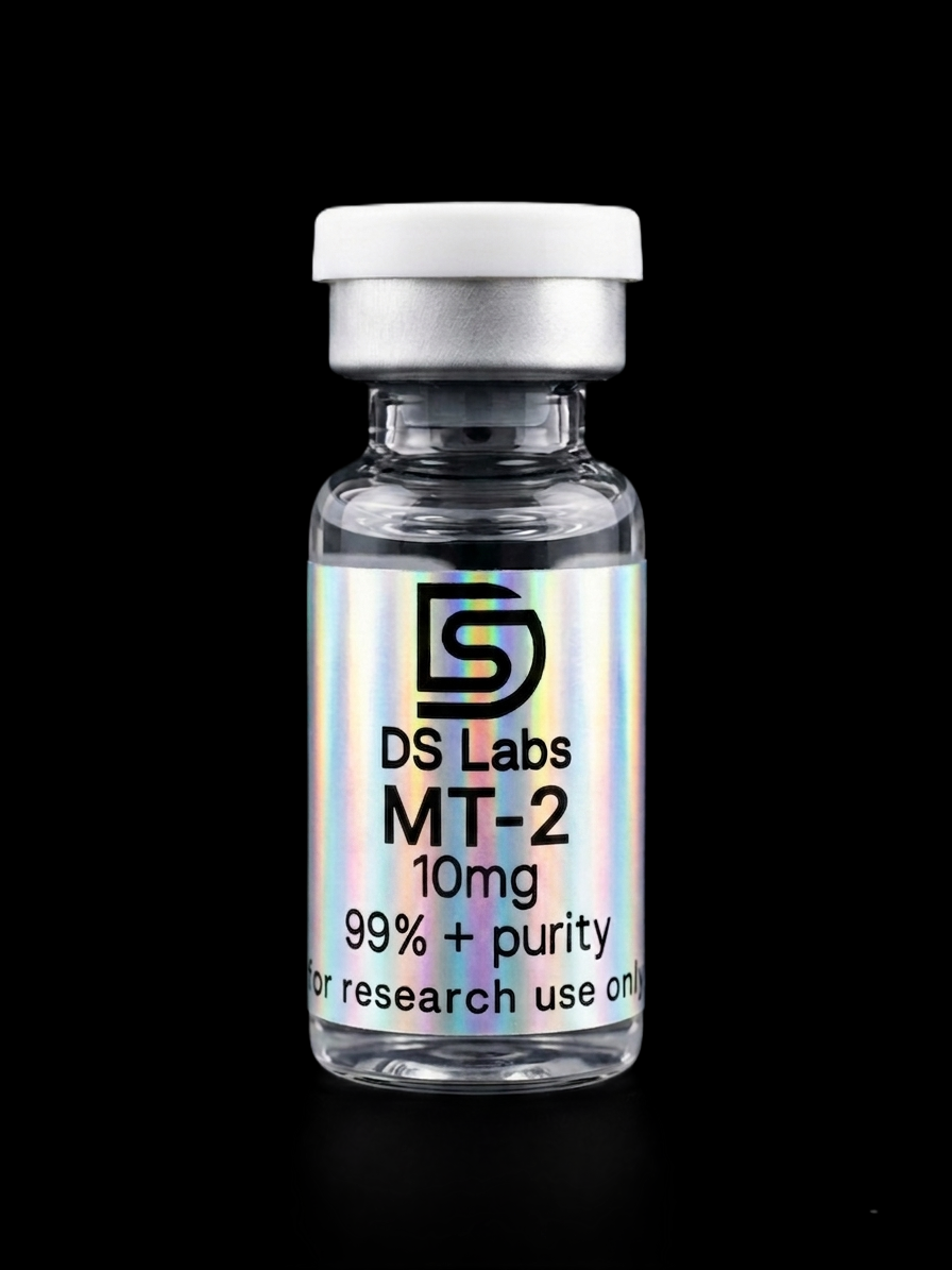 Melanotan II research peptide vial