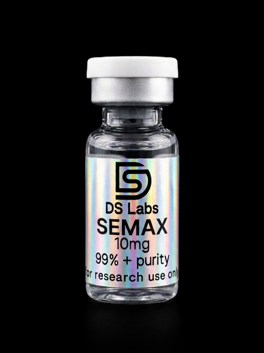 Semax research peptide vial